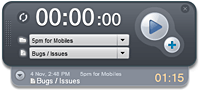 Time Tracker widget