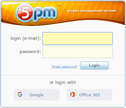 Google login